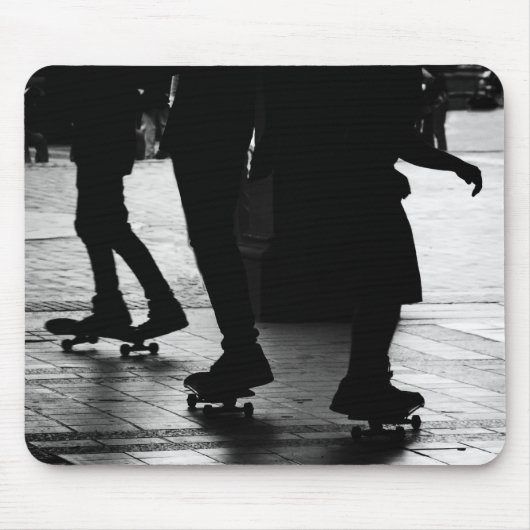 Skateboarding im Central Park, NYC Mousepad (Vorne)