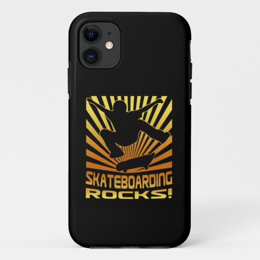 Skateboarding iPhone 5 Hülle (Rückseite)