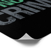 Skateboarding Is Not A Crime  Poster (Ecke)