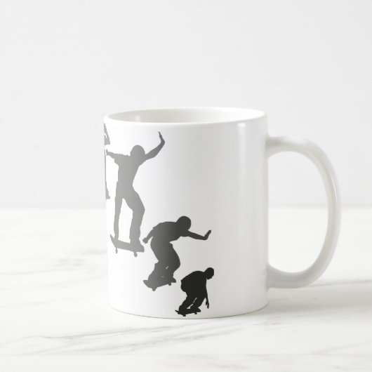 Skateboarding Kaffeetasse (Rechts)