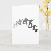 Skateboarding Karte (Gelbe Blume)