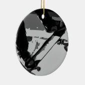 Skateboarding Keramik Ornament (Rechts)