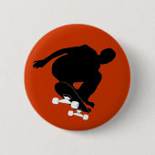 skateboarding Knopf Button (Vorderseite)
