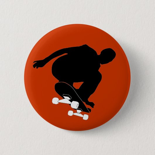 skateboarding Knopf Button (Vorderseite)