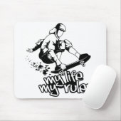 Skateboarding kundenspezifisches mousepad (Mit Mouse)