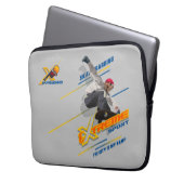 Skateboarding | Laptop-Siebtasche 13" Laptopschutzhülle (Vorderseite Links)