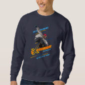 Skateboarding | Männerpullover Sweatshirt (Vorderseite)