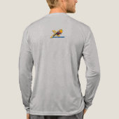 Skateboarding | Men's Long Sleeve Tri-Blend Shirt (Rückseite)