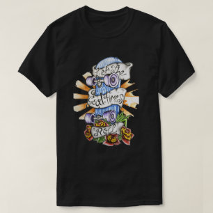 Skateboarding Men's Spiral Krawatte-Dye T - Shirt