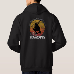 Skateboarding mit Life Quotes Hoodie