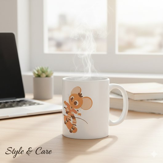 Skateboarding Mouse Coffee Tasse - Bold & Playy