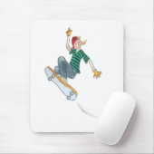 Skateboarding Mousepad (Mit Mouse)