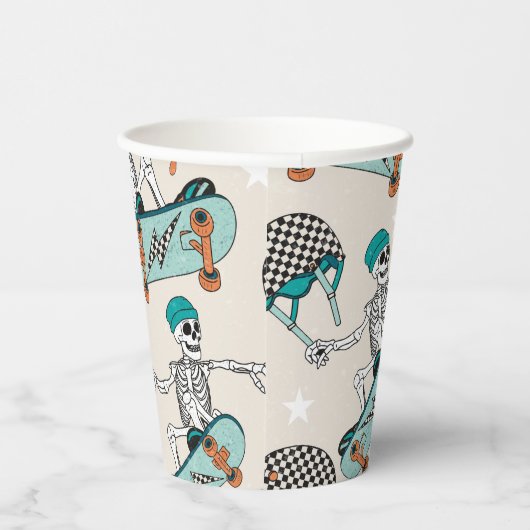 Skateboarding Party Cups Pappbecher (Rechts)