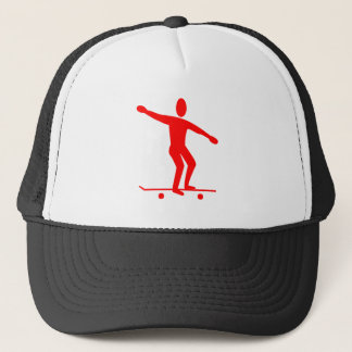 Skateboarding - Red Truckerkappe