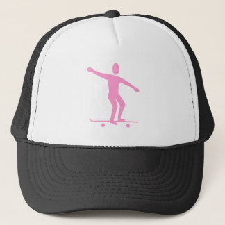 Skateboarding - Rosa Truckerkappe
