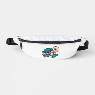 Skateboarding-Schildkröte Bauchtasche
