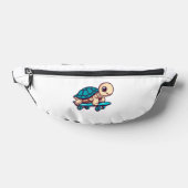 Skateboarding-Schildkröte Bauchtasche (Ablage )
