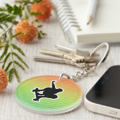 Skateboarding Schlüsselanhänger (Vorderseite rechts)