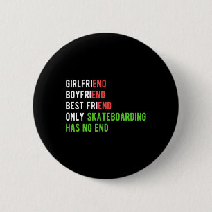 Skateboarding Skate Skater Skateboard Button