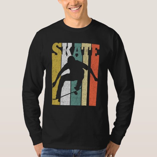 Skateboarding Skate Skater Skateboarder T-Shirt (Vorderseite)