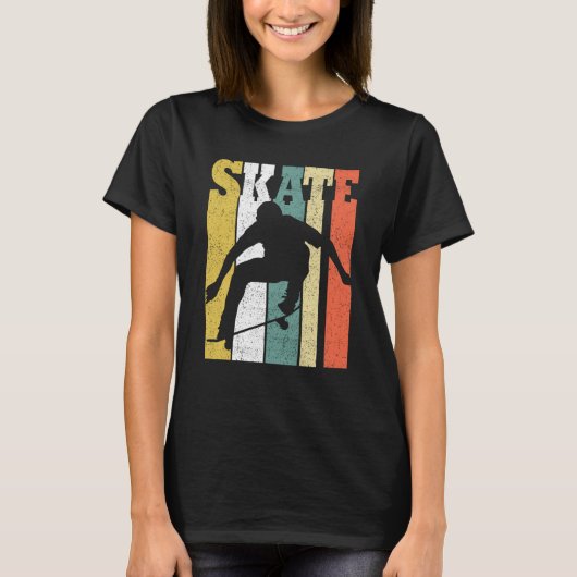 Skateboarding Skate Skater Skateboarder T-Shirt (Vorderseite)