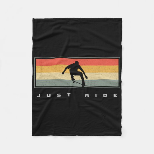 Skateboarding Skateboard Apparel - Skateboarder Sk Fleecedecke (Vorderseite)