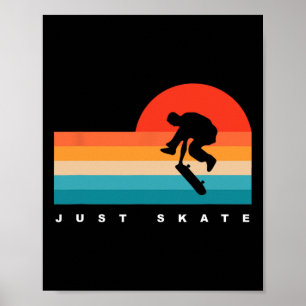 Skateboarding Skateboard Bekleidung - Skateboarder Poster