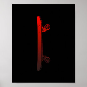 Skateboarding Skateboard Bekleidung - Skateboarder Poster