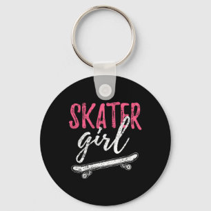 Skateboarding Skateboard Mädchen Vintage Geschenk  Schlüsselanhänger