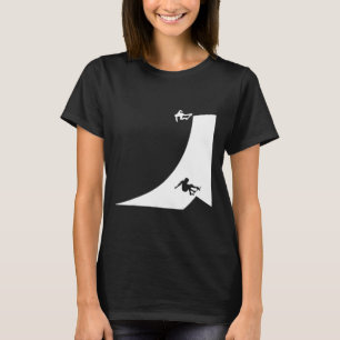 Skateboarding Skateboard Skater-Mädchen Skater-Jun T-Shirt