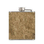 Skateboarding T-Rex Flachmann (Rückseite)