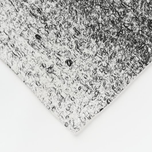 Skateboarding Trickster Sketch Fleecedecke (Ecke)