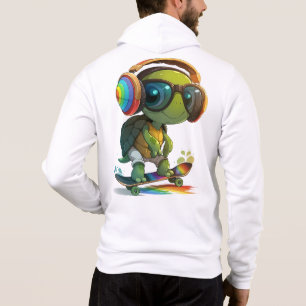 Skateboarding Turtle Hoodie