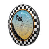 Skateboarding überprüft dartscheibe (Vorderseite rechts)