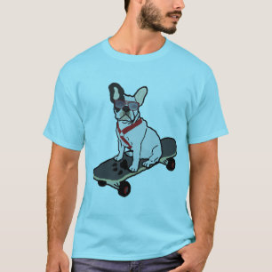 Skateboarding w/sunglasses T-Shirt der