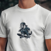 Skateboarding Weasel T-Shirt