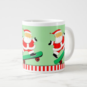 Skateboarding-Weihnachtsgeschenk Jumbo-Tasse