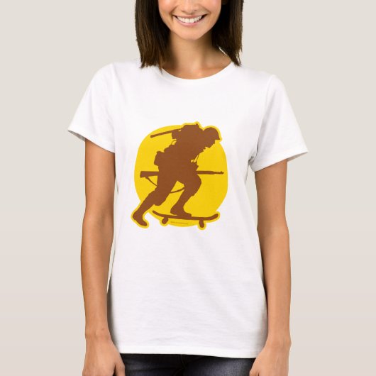 Skateboarding WWII T-Shirt (Vorderseite)