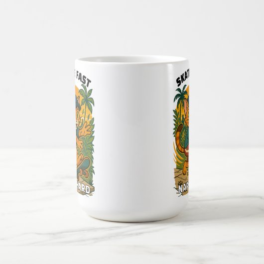 Skateboardkatze Kaffeetasse (Mittel)