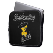Skateboardkick #4 laptopschutzhülle (Vorderseite Links)