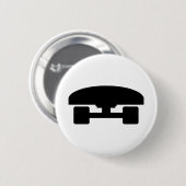 Skateboardlogoikone Button (Vorne & Hinten)