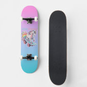 Skateboardprinzessin Skateboard (Vorderseite)