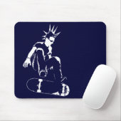 Skateboardpunk Mousepad (Mit Mouse)