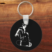 Skateboardpunk Schlüsselanhänger (Vorderseite)