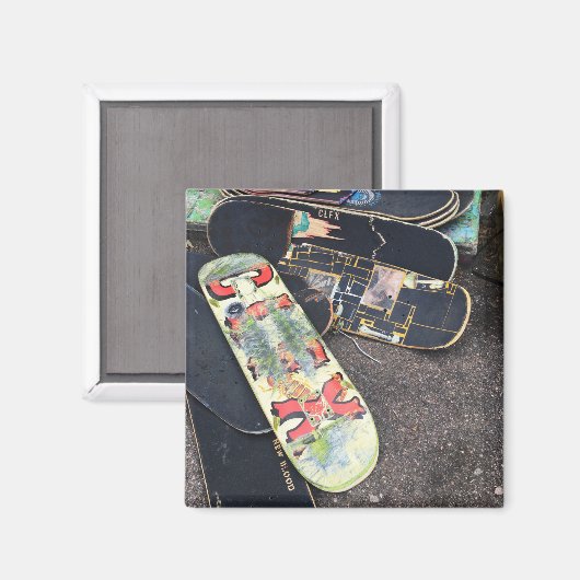 Skateboards für Colfax Magnet (Vorderseite/Rückseite)