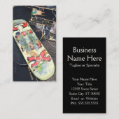 Skateboards für Colfax Visitenkarte (Vorne/Hinten)