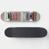 Skateboards für das Brechen von Regeln (Horizontal)