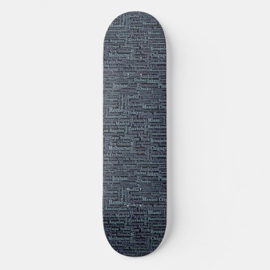 Skateboards für Weltstädte (Vorderseite)