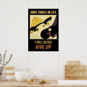 Skateboards - Geben Sie niemals Poster auf (Küche)