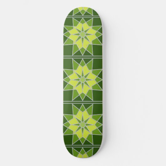Skateboards mit Mosaiken (Vorderseite)